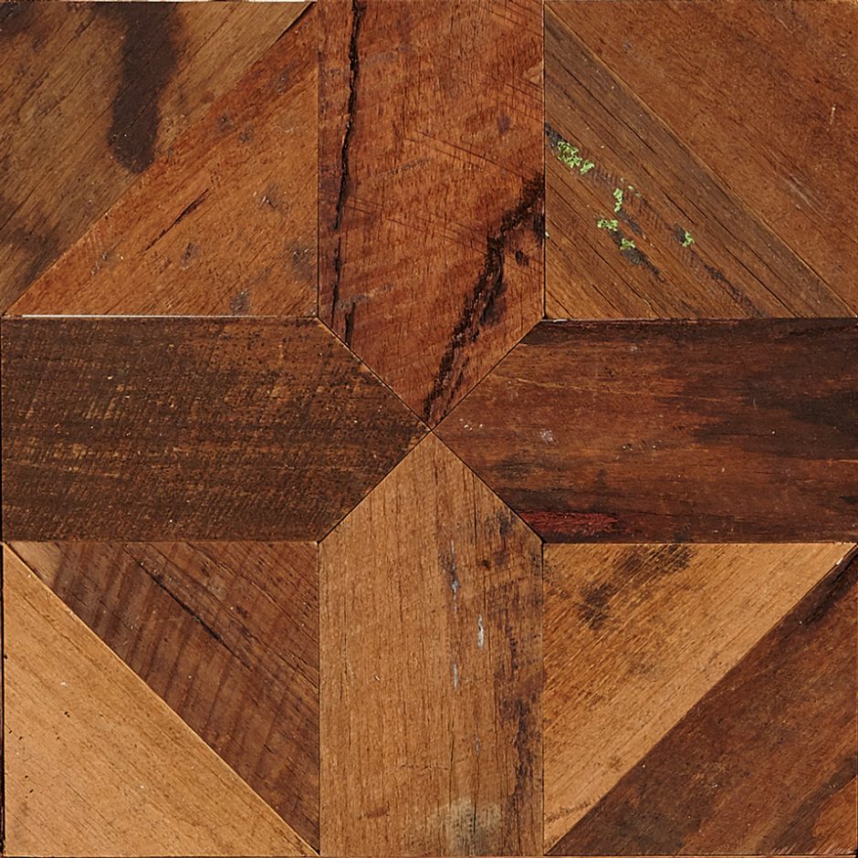 bordeaux-parquet-legacy-origins-rough-sawn-detail Inner section of Rough Sawn Parquet Flooring panel feat. Bordeaux pattern