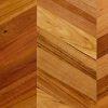 Chevron Parquetry Pre-cut in Victorian Origins.