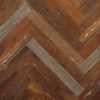 Rough Sawn Parquetry Panels Herringbone in Legacy Victorian Origins