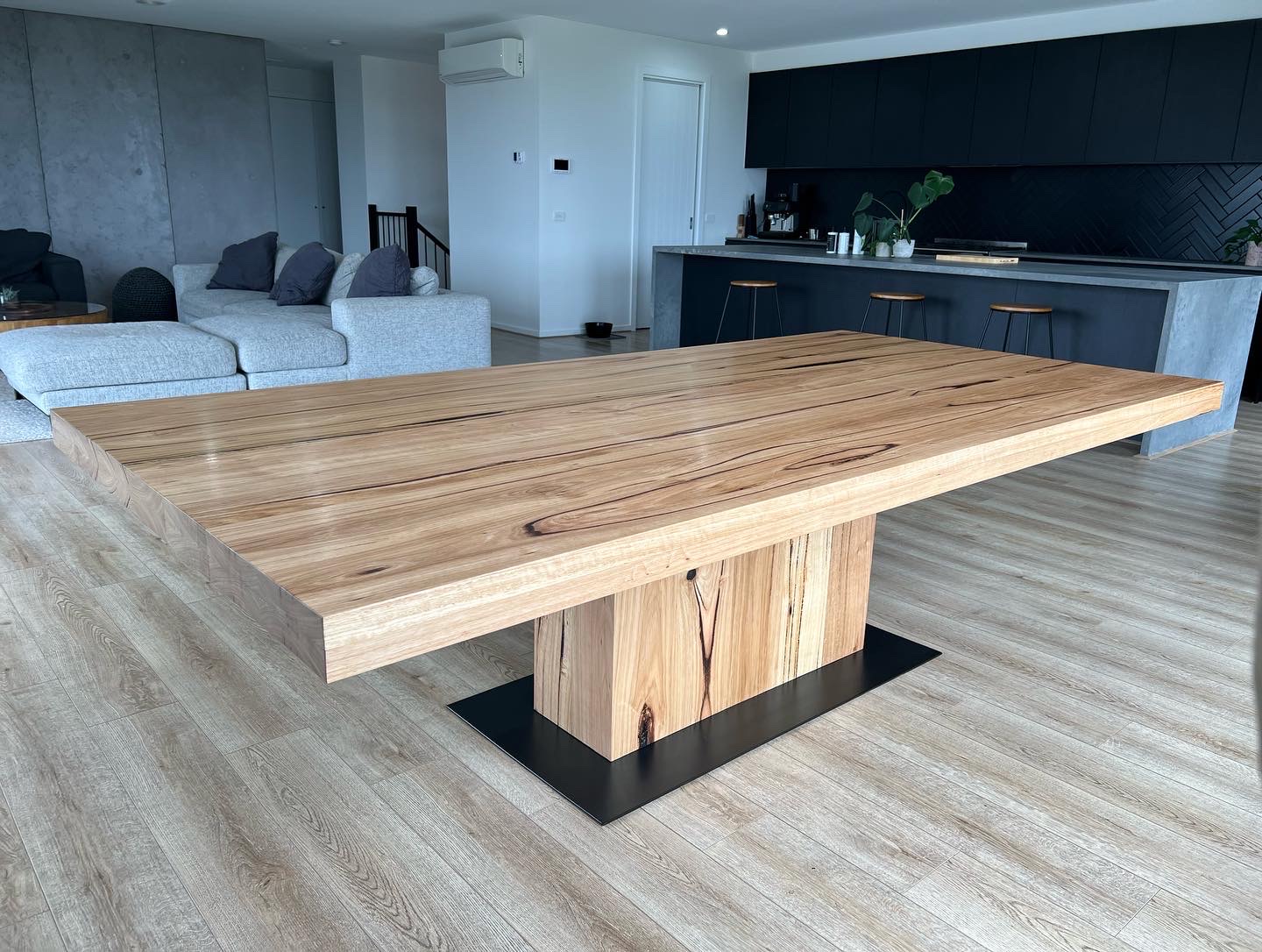 hayman-messmate-dining-table-03 Hayman Dining Table made from 100% Reclaimed Australian Hardwood