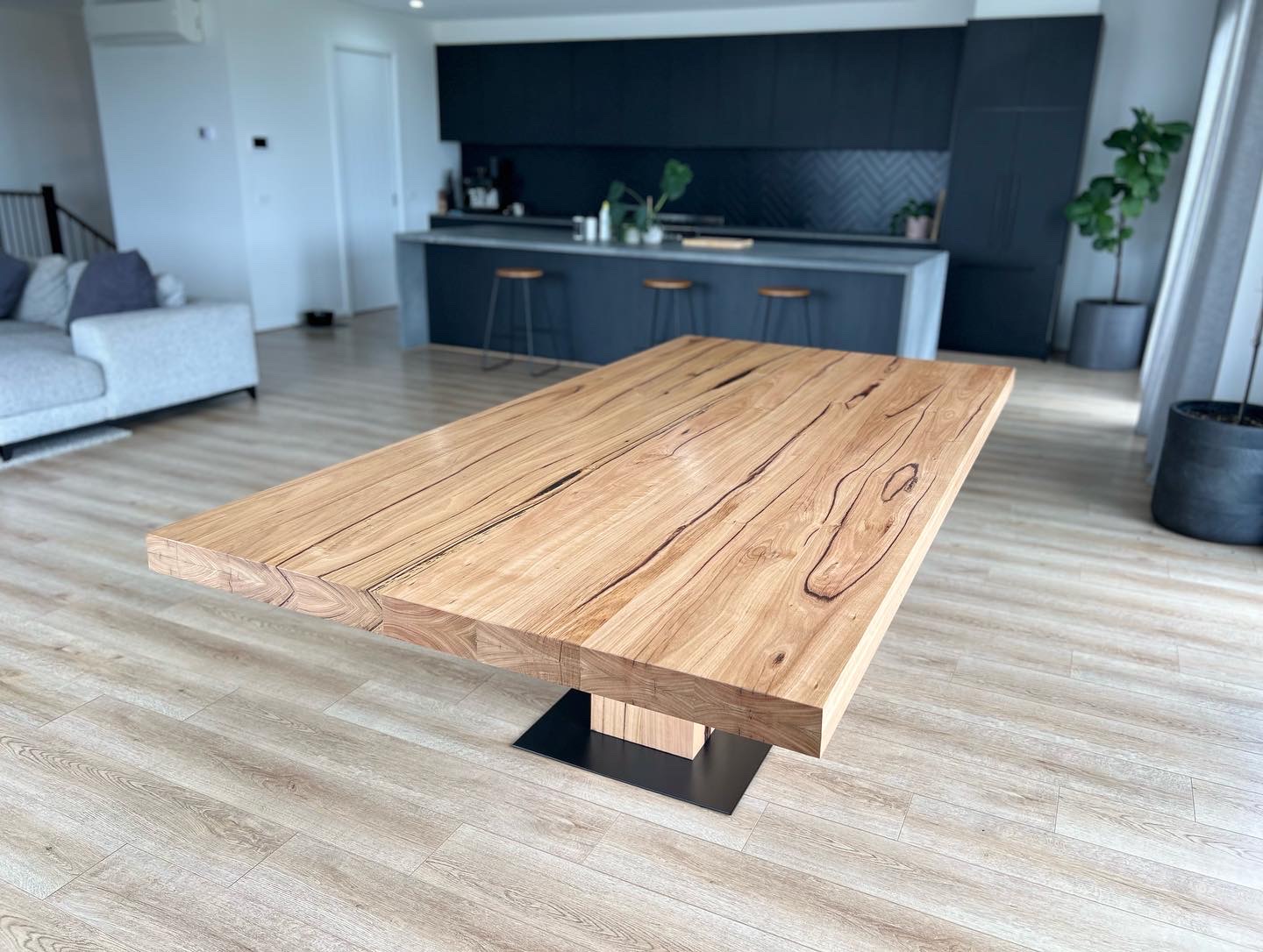 hayman-messmate-dining-table-04 Hayman Dining Table made from 100% Reclaimed Australian Hard Wood